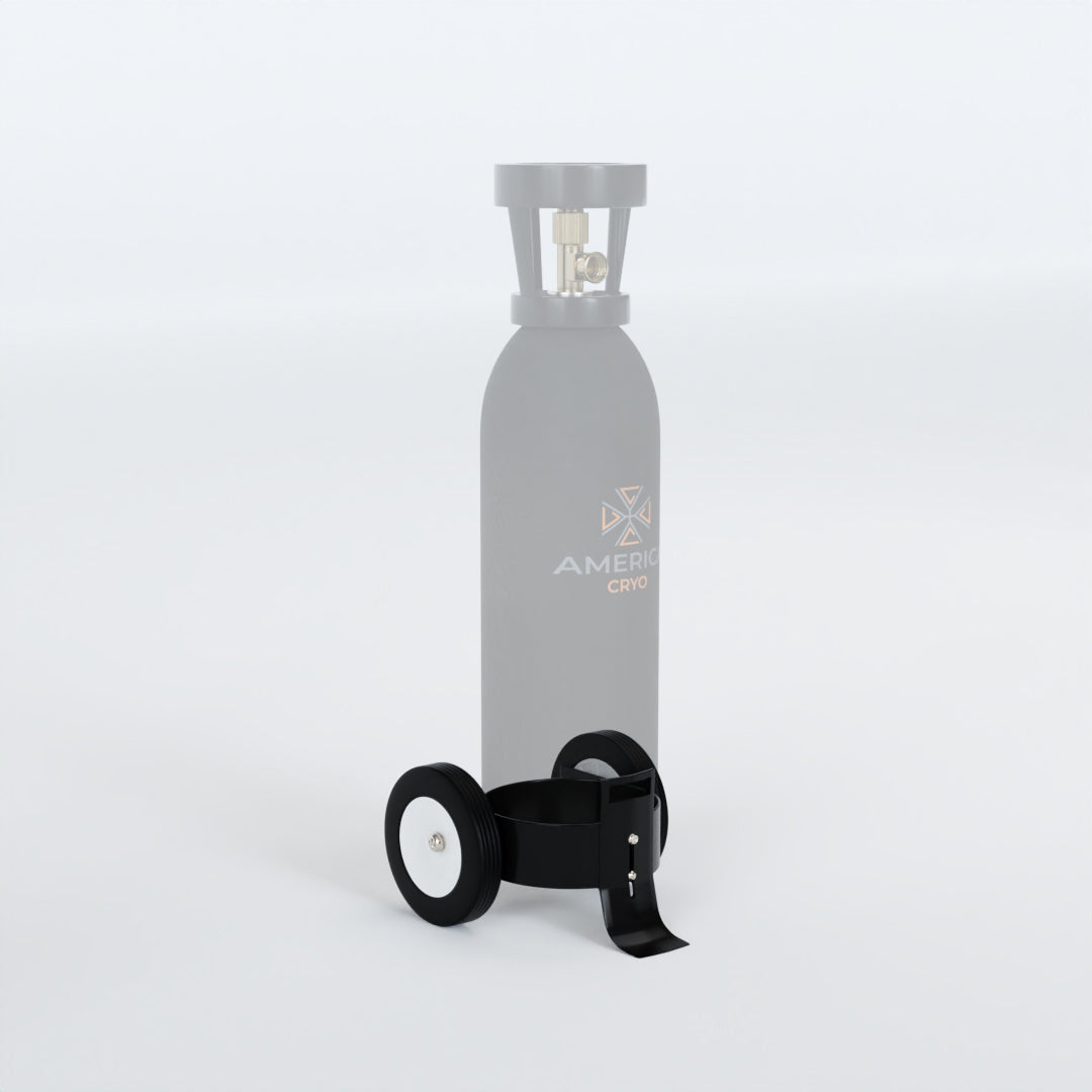 Carro para cilindro de CO₂ de 20 libras