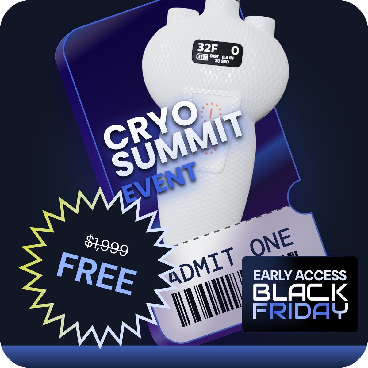 CryoSummit Live Event Ticket